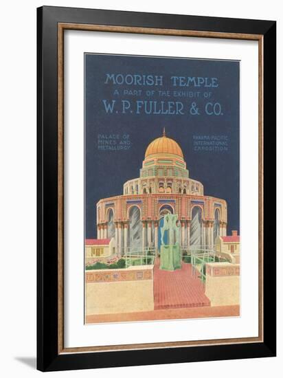 Moorish Temple, Palace of Mines and Metallurgy, Panama-Pacific Exposition-null-Framed Giclee Print