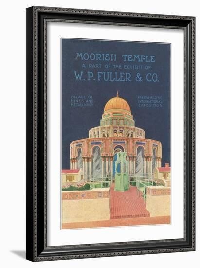 Moorish Temple, Palace of Mines and Metallurgy, Panama-Pacific Exposition-null-Framed Giclee Print