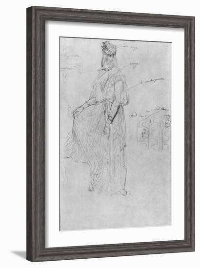 Moorish Woman-Theodore Chasseriau-Framed Giclee Print