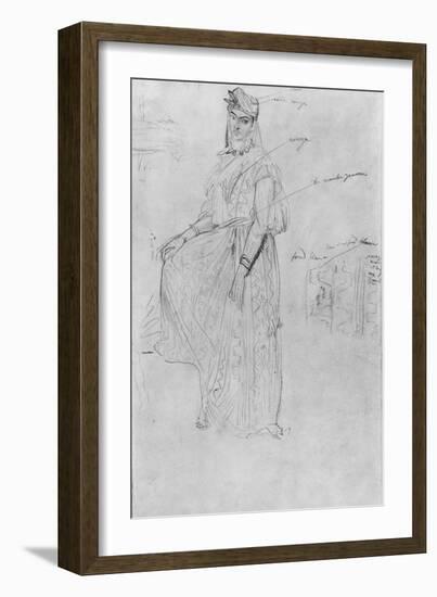 Moorish Woman-Theodore Chasseriau-Framed Giclee Print