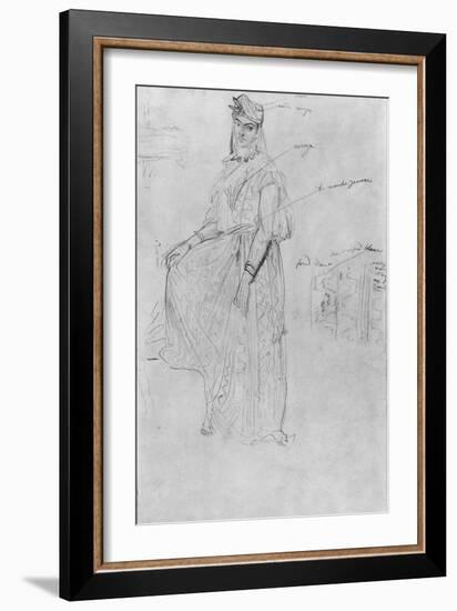 Moorish Woman-Theodore Chasseriau-Framed Giclee Print