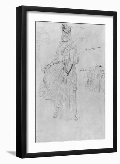 Moorish Woman-Theodore Chasseriau-Framed Giclee Print