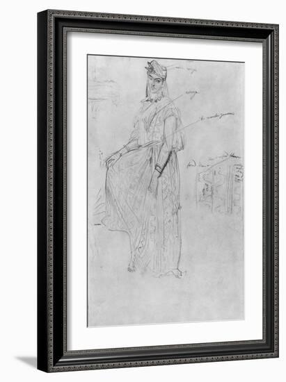 Moorish Woman-Theodore Chasseriau-Framed Giclee Print