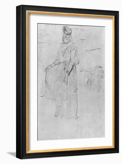 Moorish Woman-Theodore Chasseriau-Framed Giclee Print