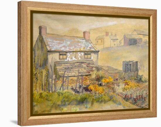 Moorland Cottage-Joan Thewsey-Framed Premier Image Canvas