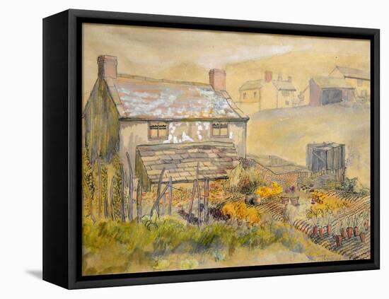 Moorland Cottage-Joan Thewsey-Framed Premier Image Canvas