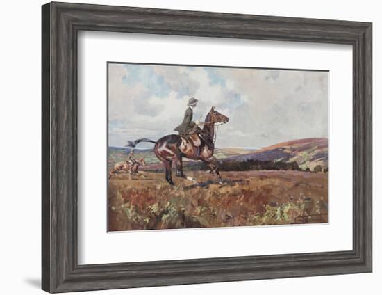 Moorland Gallup-Lionel Edwards-Framed Premium Giclee Print