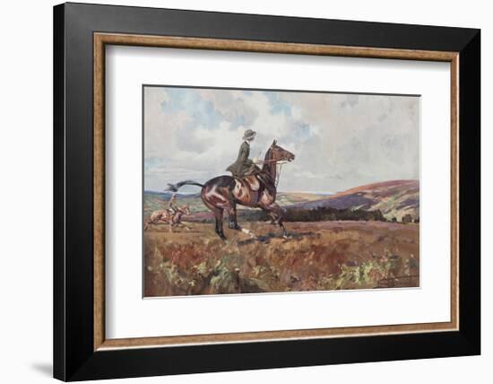 Moorland Gallup-Lionel Edwards-Framed Premium Giclee Print