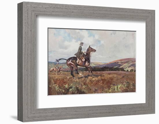 Moorland Gallup-Lionel Edwards-Framed Premium Giclee Print