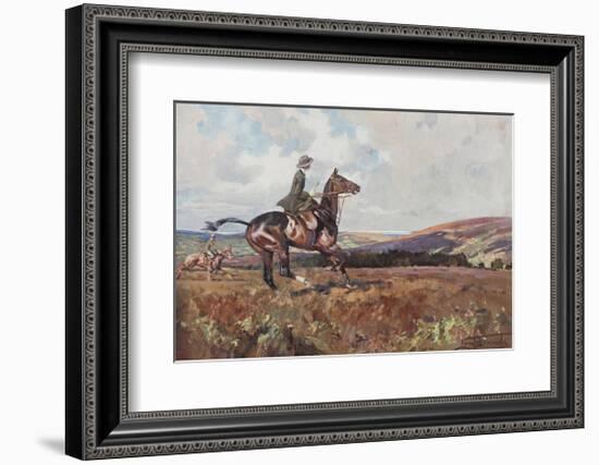 Moorland Gallup-Lionel Edwards-Framed Premium Giclee Print