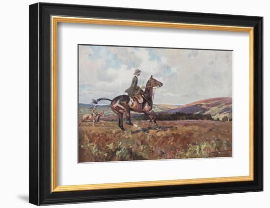 Moorland Gallup-Lionel Edwards-Framed Premium Giclee Print