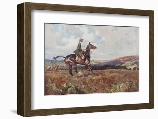 Moorland Gallup-Lionel Edwards-Framed Premium Giclee Print