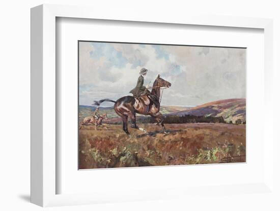 Moorland Gallup-Lionel Edwards-Framed Premium Giclee Print