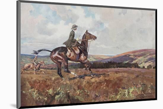 Moorland Gallup-Lionel Edwards-Mounted Premium Giclee Print