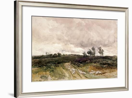 Moorland Scene, 1878-Thomas Collier-Framed Giclee Print