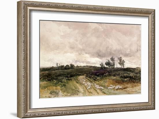 Moorland Scene, 1878-Thomas Collier-Framed Giclee Print