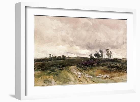 Moorland Scene, 1878-Thomas Collier-Framed Giclee Print