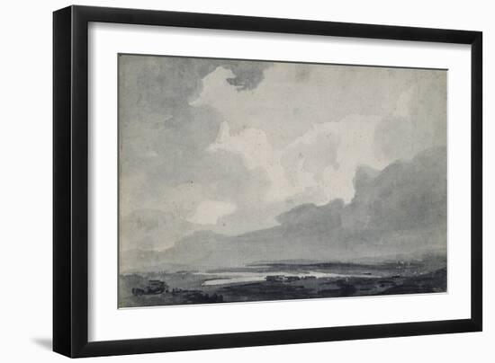 Moorland View, C.1800-Thomas Girtin-Framed Giclee Print