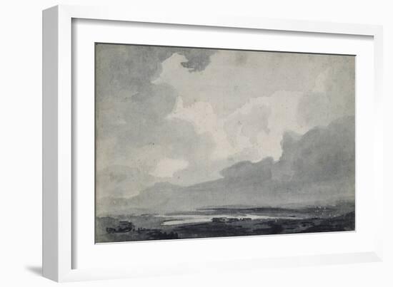 Moorland View, C.1800-Thomas Girtin-Framed Giclee Print