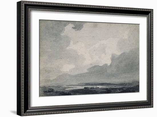 Moorland View, C.1800-Thomas Girtin-Framed Giclee Print