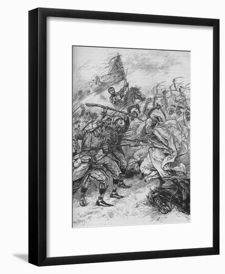 'Moors and Spaniards Mixed Inextricably', 1902-Paul Hardy-Framed Giclee Print