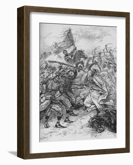 'Moors and Spaniards Mixed Inextricably', 1902-Paul Hardy-Framed Giclee Print