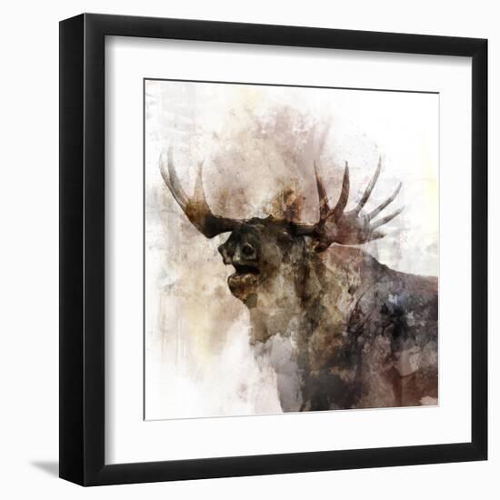 Moose Call-Ken Roko-Framed Art Print