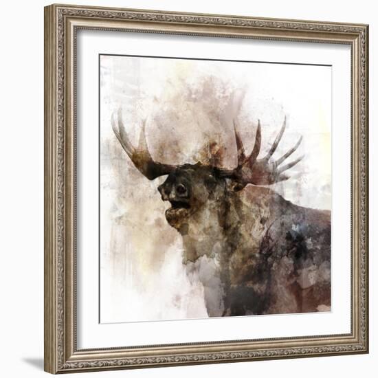 Moose Call-Ken Roko-Framed Art Print