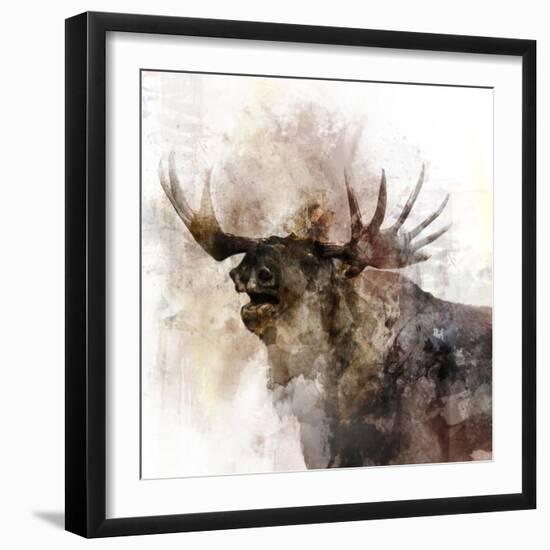 Moose Call-Ken Roko-Framed Art Print