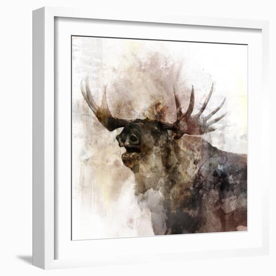 Moose Call-Ken Roko-Framed Art Print