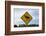 Moose Crossing Sign-Paul Souders-Framed Photographic Print