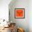 Moose Head Orange Mesh-Lisa Kroll-Framed Premium Giclee Print displayed on a wall