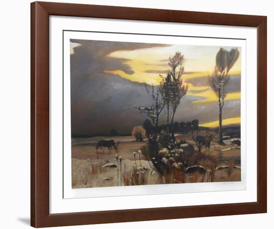 Moose in Maine-Sylvia Roth-Framed Collectable Print