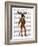 Moose in Suit Full-Fab Funky-Framed Art Print