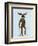 Moose in Suit Full-Fab Funky-Framed Art Print