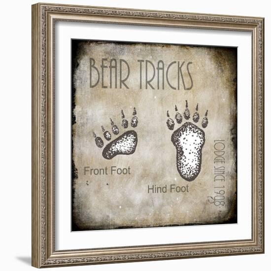 Moose Lodge 2 - Bear Tracks 2-LightBoxJournal-Framed Giclee Print