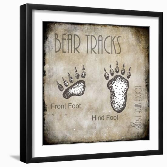 Moose Lodge 2 - Bear Tracks 2-LightBoxJournal-Framed Giclee Print