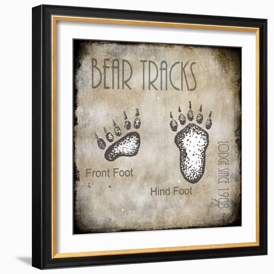 Moose Lodge 2 - Bear Tracks 2-LightBoxJournal-Framed Giclee Print