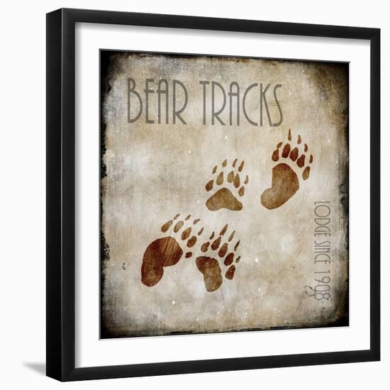 Moose Lodge 2 - Bear Tracks-LightBoxJournal-Framed Giclee Print