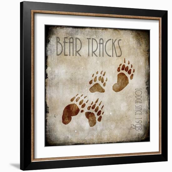 Moose Lodge 2 - Bear Tracks-LightBoxJournal-Framed Giclee Print