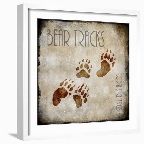 Moose Lodge 2 - Bear Tracks-LightBoxJournal-Framed Giclee Print