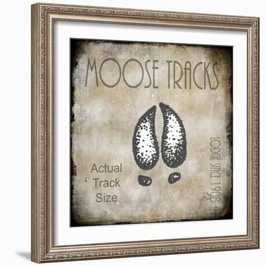 Moose Lodge 2 - Moose Tracks 2-LightBoxJournal-Framed Giclee Print