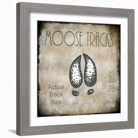 Moose Lodge 2 - Moose Tracks 2-LightBoxJournal-Framed Giclee Print