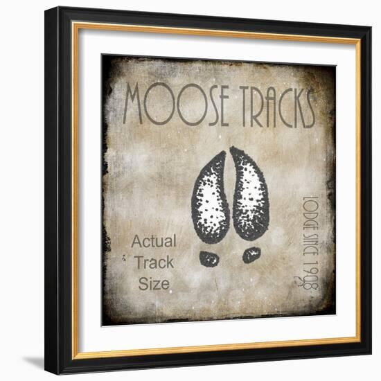 Moose Lodge 2 - Moose Tracks 2-LightBoxJournal-Framed Giclee Print