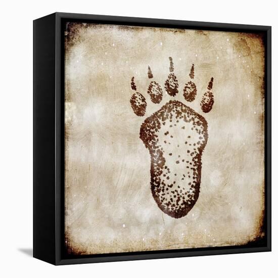 Moose Lodge - Bear Track-LightBoxJournal-Framed Premier Image Canvas