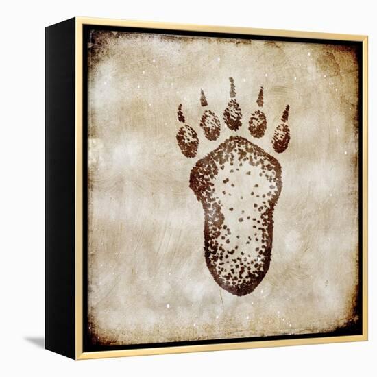 Moose Lodge - Bear Track-LightBoxJournal-Framed Premier Image Canvas