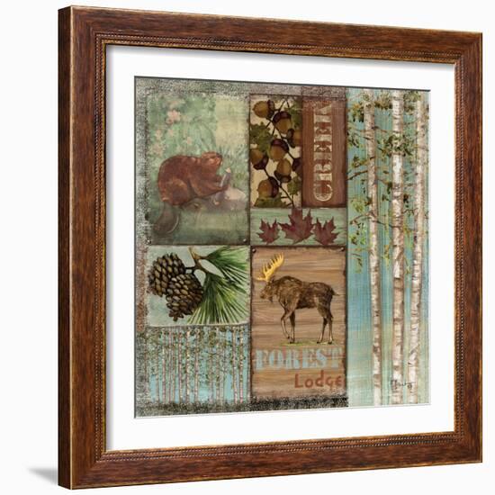 Moose Lodge-Paul Brent-Framed Premium Giclee Print