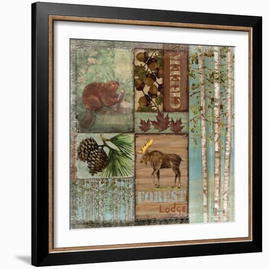 Moose Lodge-Paul Brent-Framed Art Print