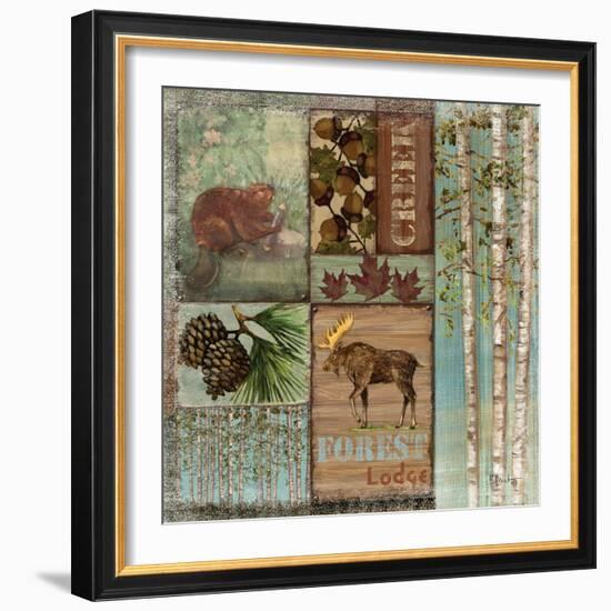 Moose Lodge-Paul Brent-Framed Art Print