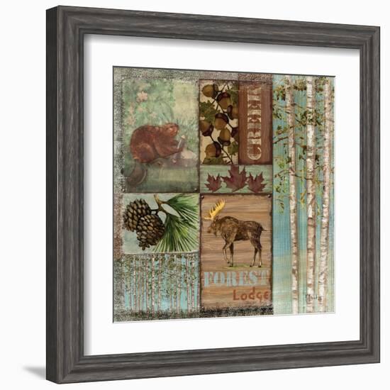 Moose Lodge-Paul Brent-Framed Art Print